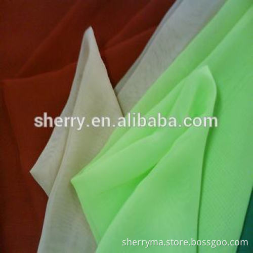 100% polyester 30d chiffon with high twist good fall fabric
